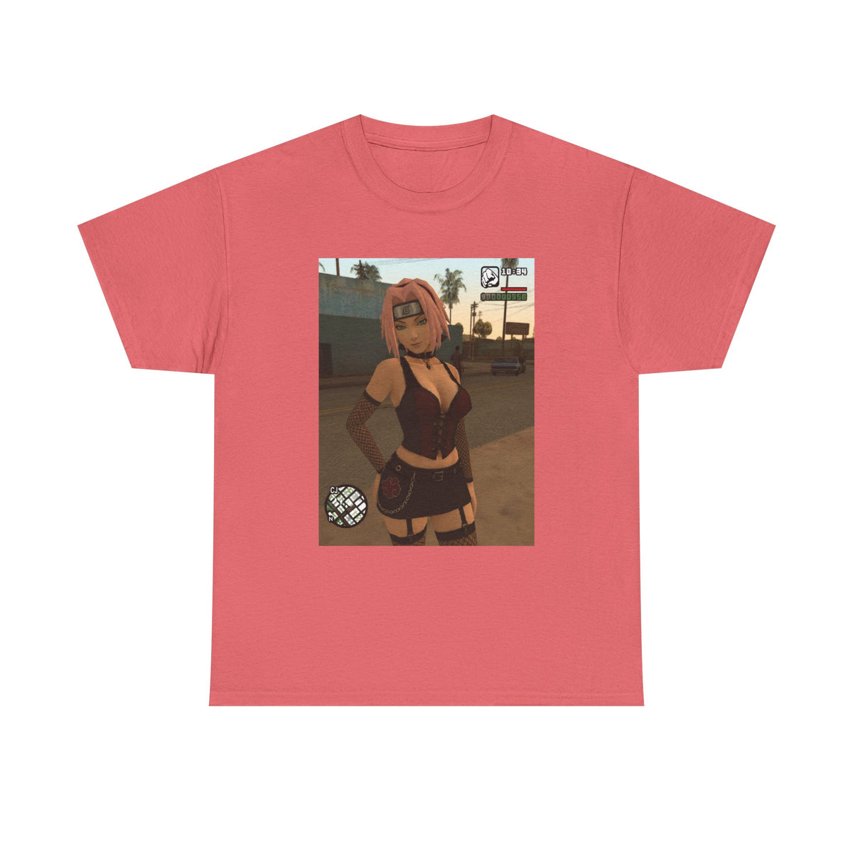 Sakura Haruno In GTA Style Tee