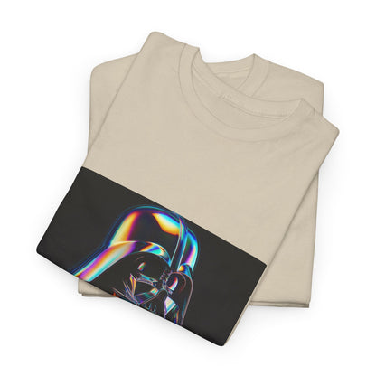 Holographic Dark Lord Vaporwave Icon Tee