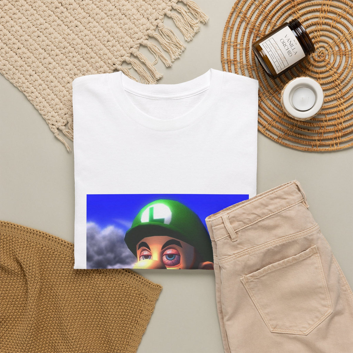 Masked Rider Blowing Smoke Tee