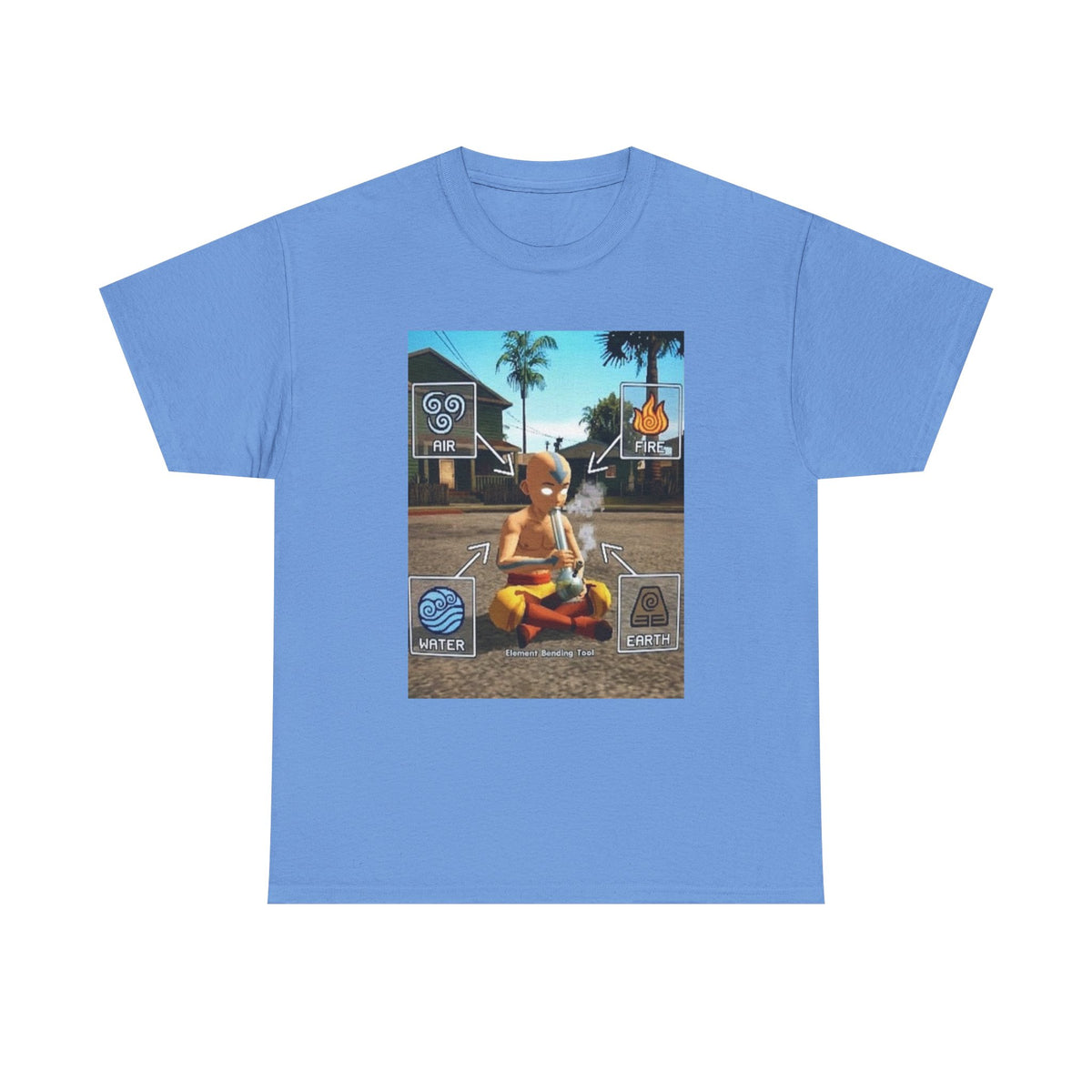 Aang Smoking On The Street Tee