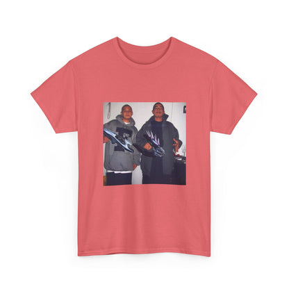 Midnight Leaf Pulse Graphic Tee