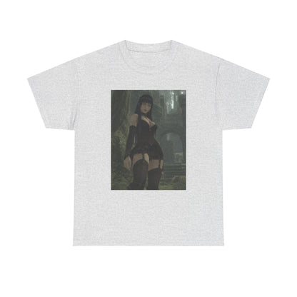 Gothic Byakugan Maiden In Ancient Ruins Tee