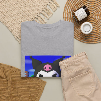 Kuromi Flipping The Bird In Animal Crossing
