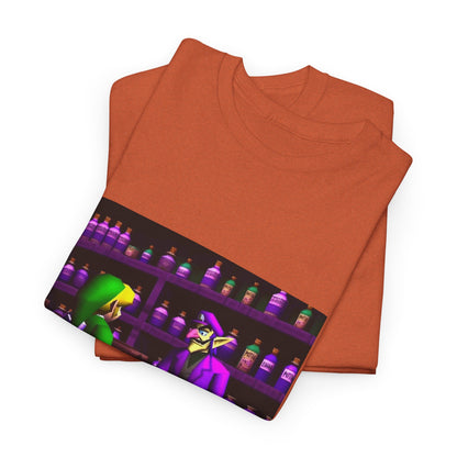 Link Gets Lean From Waluigi Tee