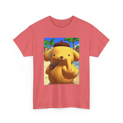 Pompompurin Smoking Blunt & Flipping Off