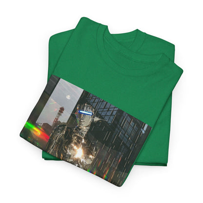 Neon Ember Flow Graphic Tee