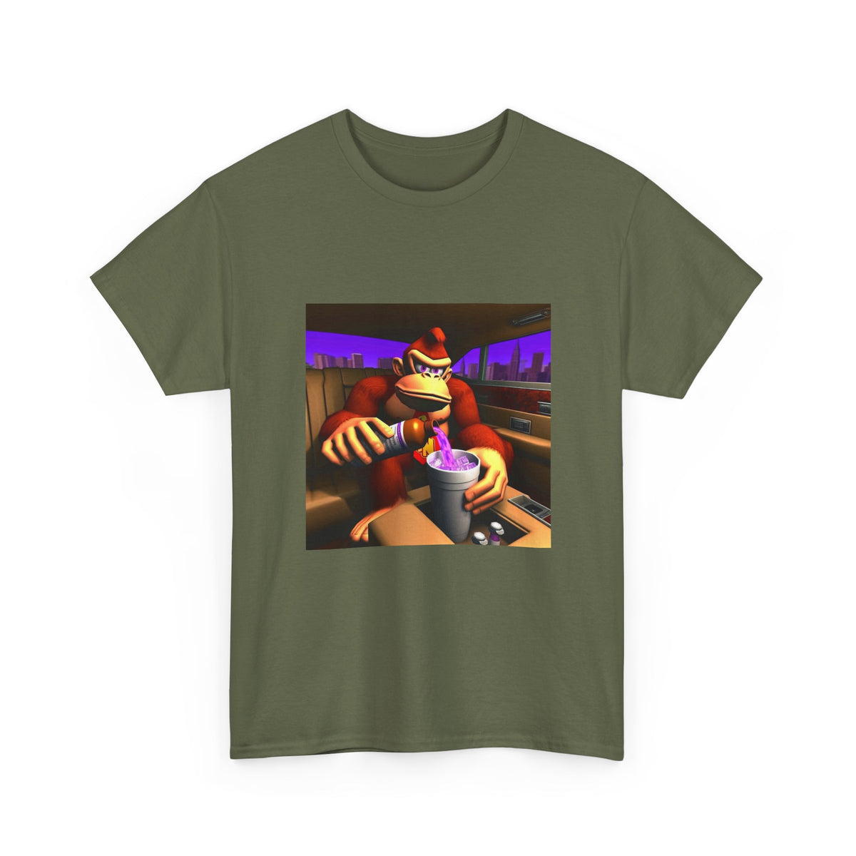 Donkey Kong Pouring Lean In Car