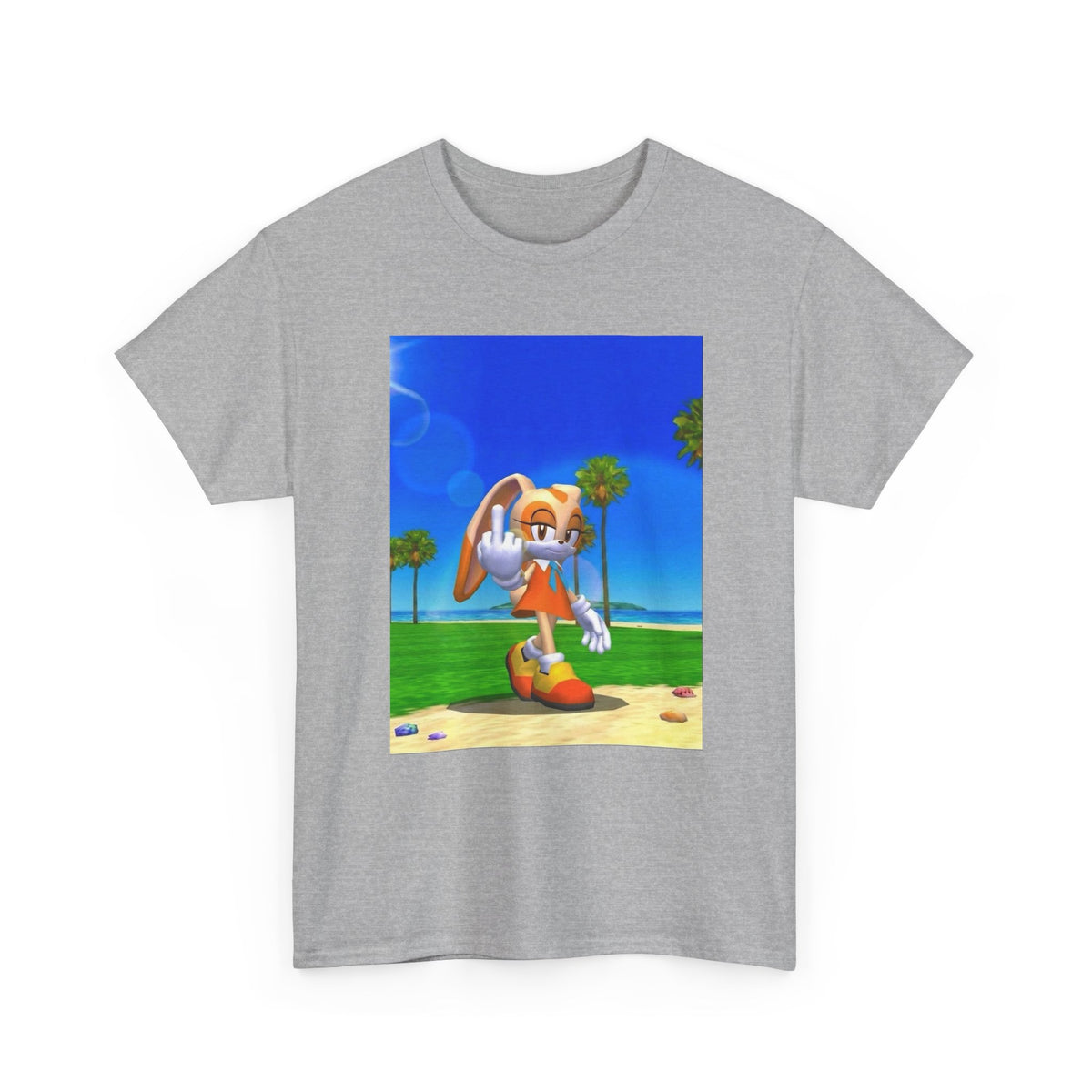 Cream The Rabbit Giving The Finger Tee