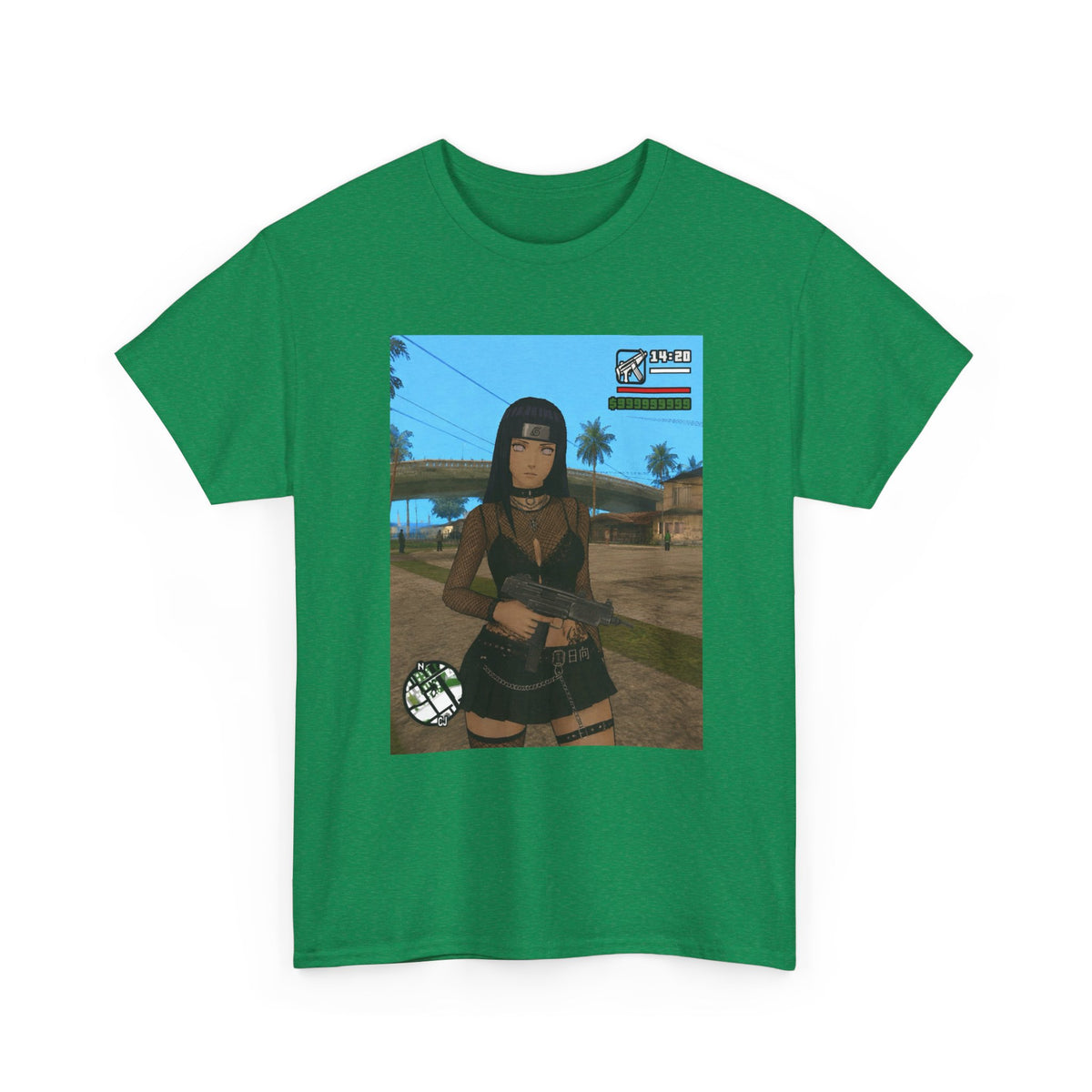 Goth Hinata Hyuga Ready To Roll Tee