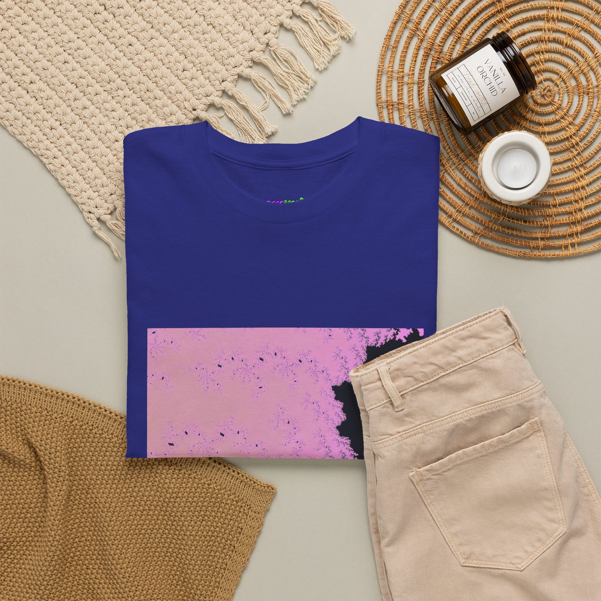 Infinity Loop With Cannabis Leaves Tee