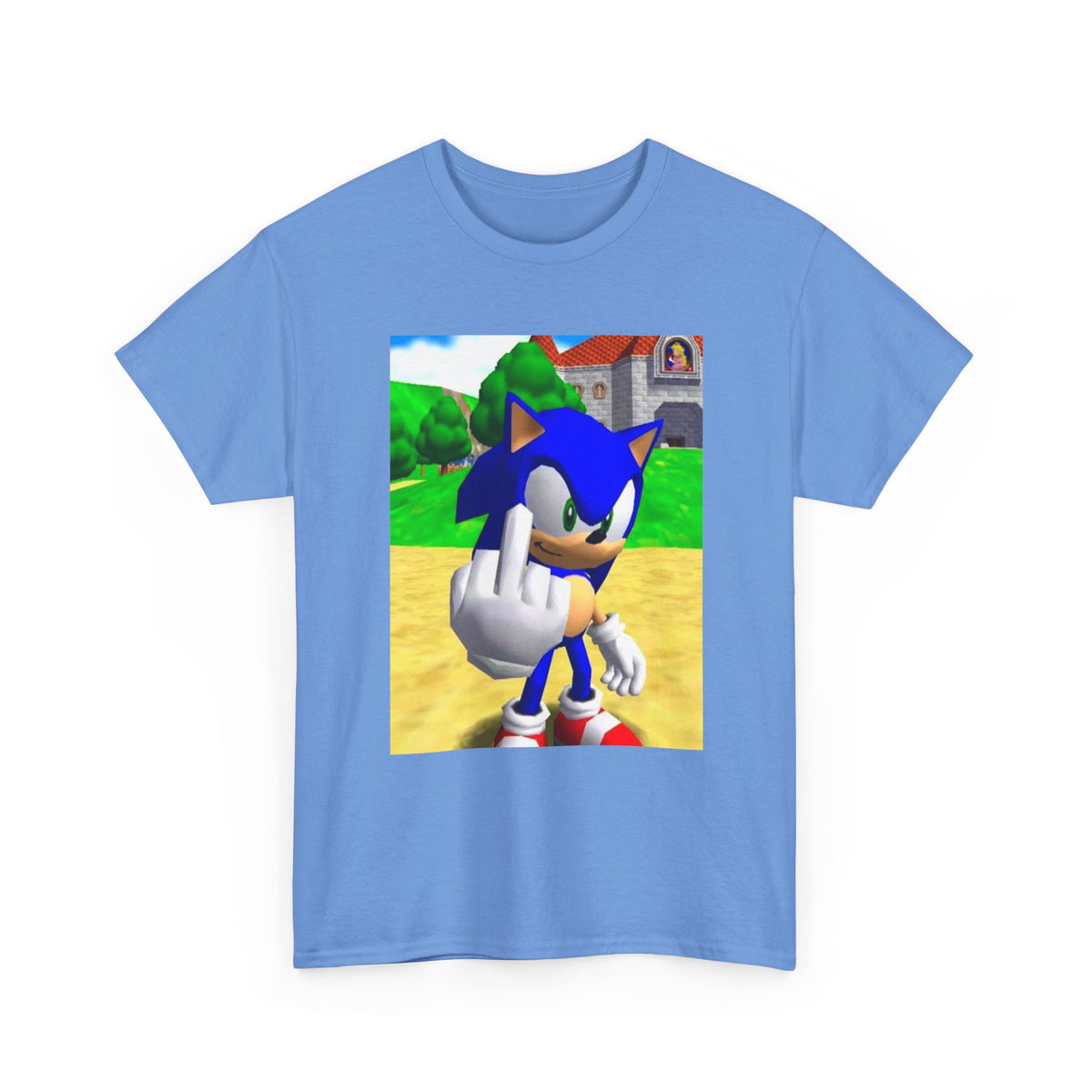 Sonic Flipping The Bird Tee