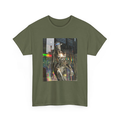 Neon Ember Flow Graphic Tee