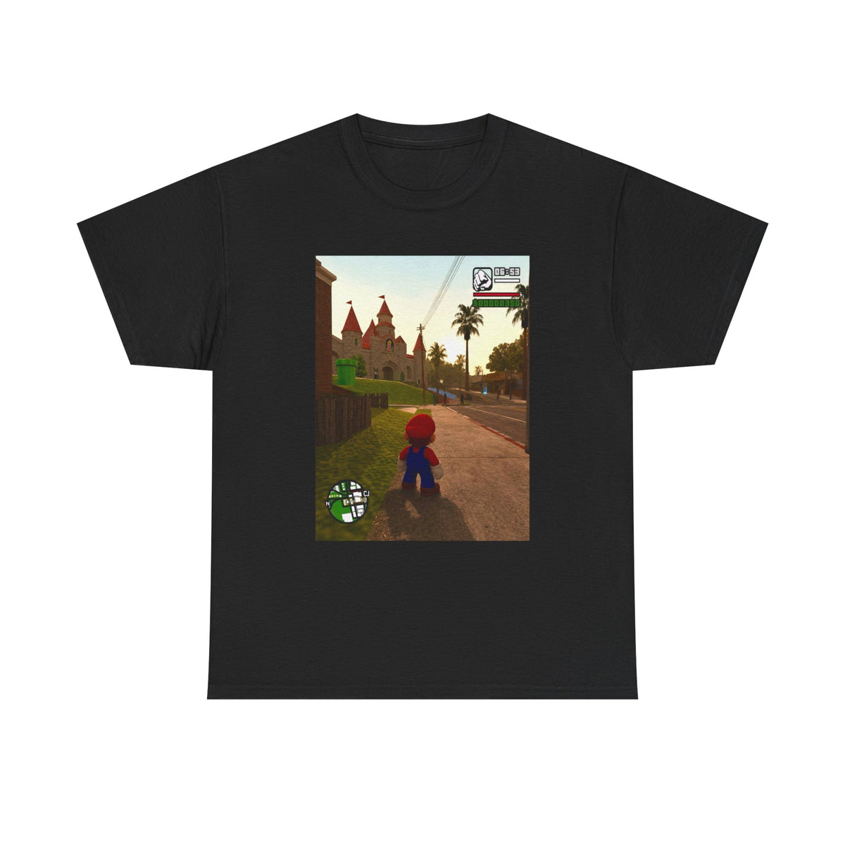 Mario In San Andreas Tee (Design 6)