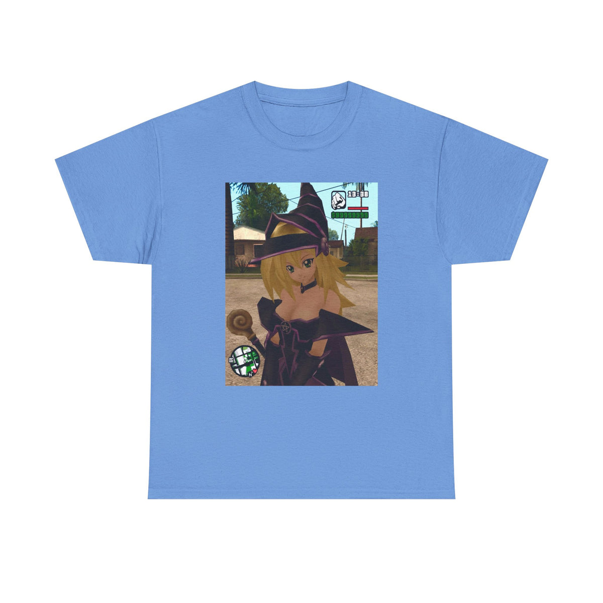 Dark Magician Girl In San Andreas Tee (Design 2)