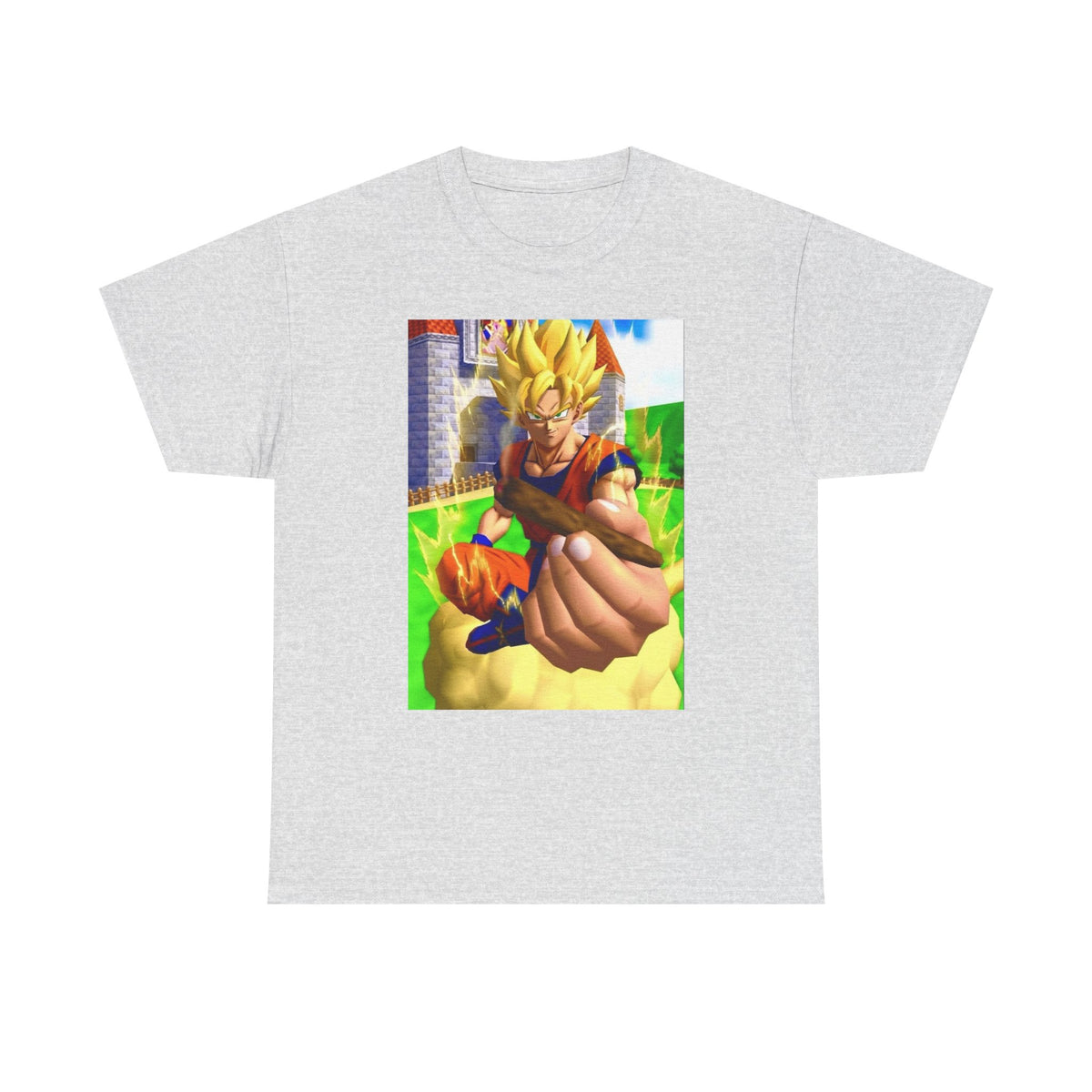Super Saiyan Goku Offering A Blunt Tee