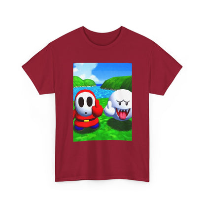Shy Guy And Boo Middle Fingers Tee