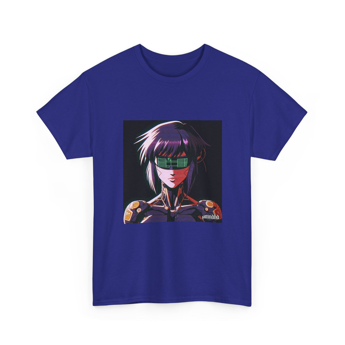 Major Kusanagi In Retro Cyberpunk Visor