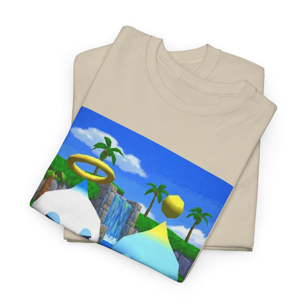 Chao Flipping Off In Paradise Tee
