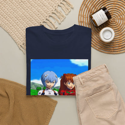 Rei And Asuka Gaming Outdoors
