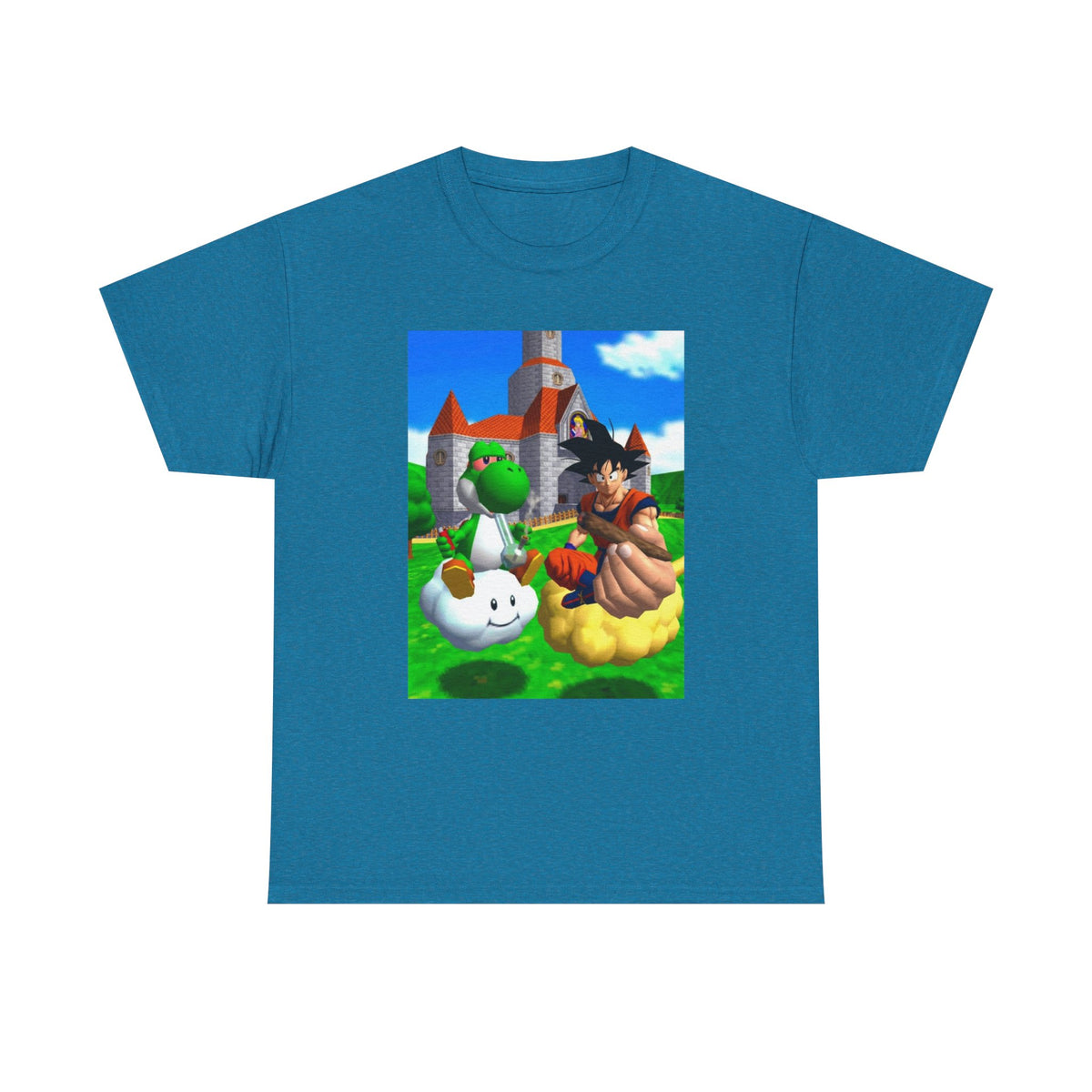 Yoshi And Goku Sharing A Smoke Tee