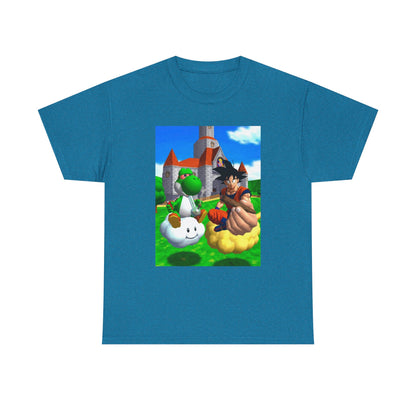 Yoshi And Goku Sharing A Smoke Tee