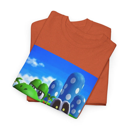 Yoshi and Dry Bones Flipping The Bird Tee (Design 4)
