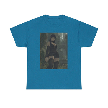 Gothic Byakugan Maiden In Ancient Ruins Tee