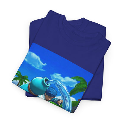 Water Bender On A Tropical Beach Tee