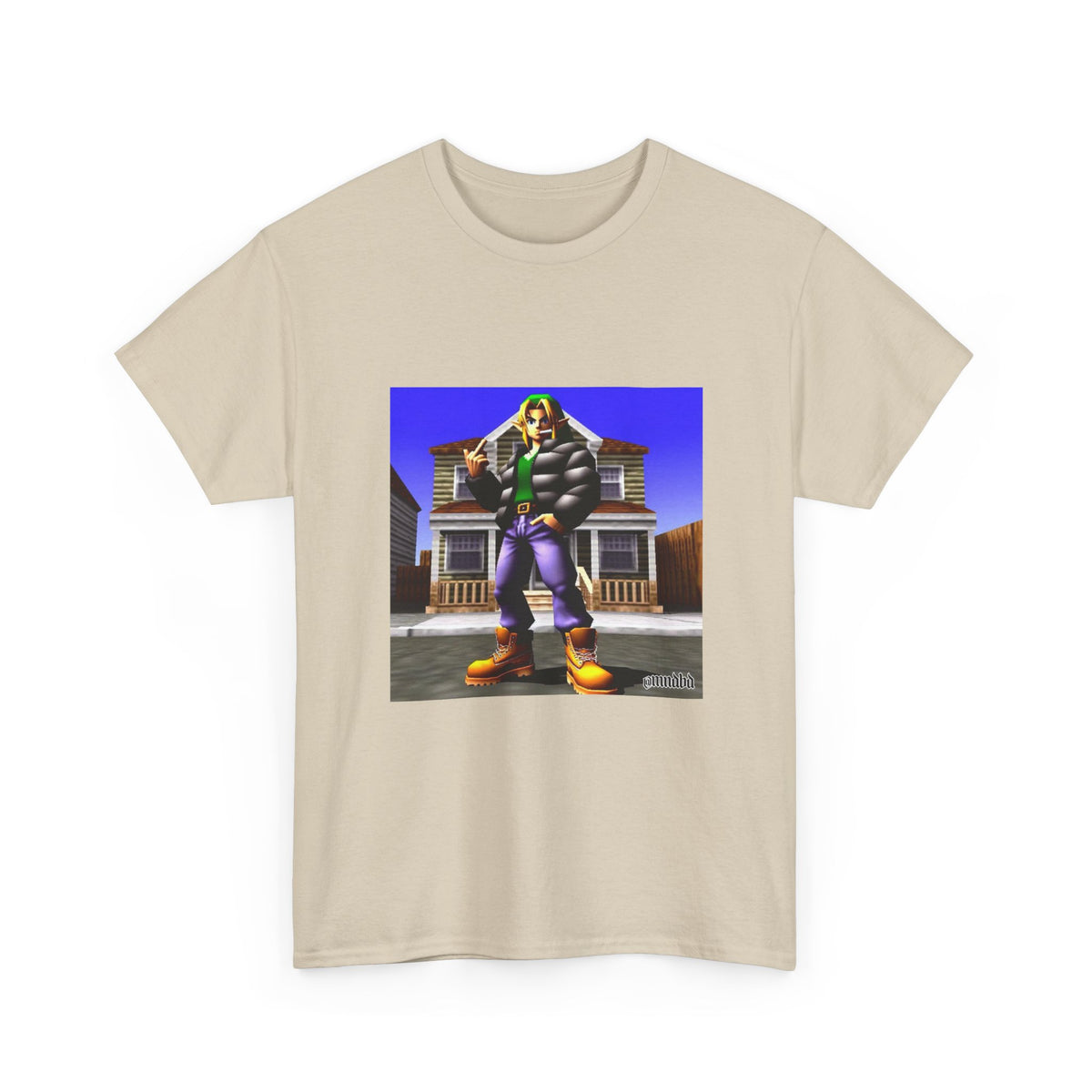 Link In Streetwear Flipping The Bird Tee