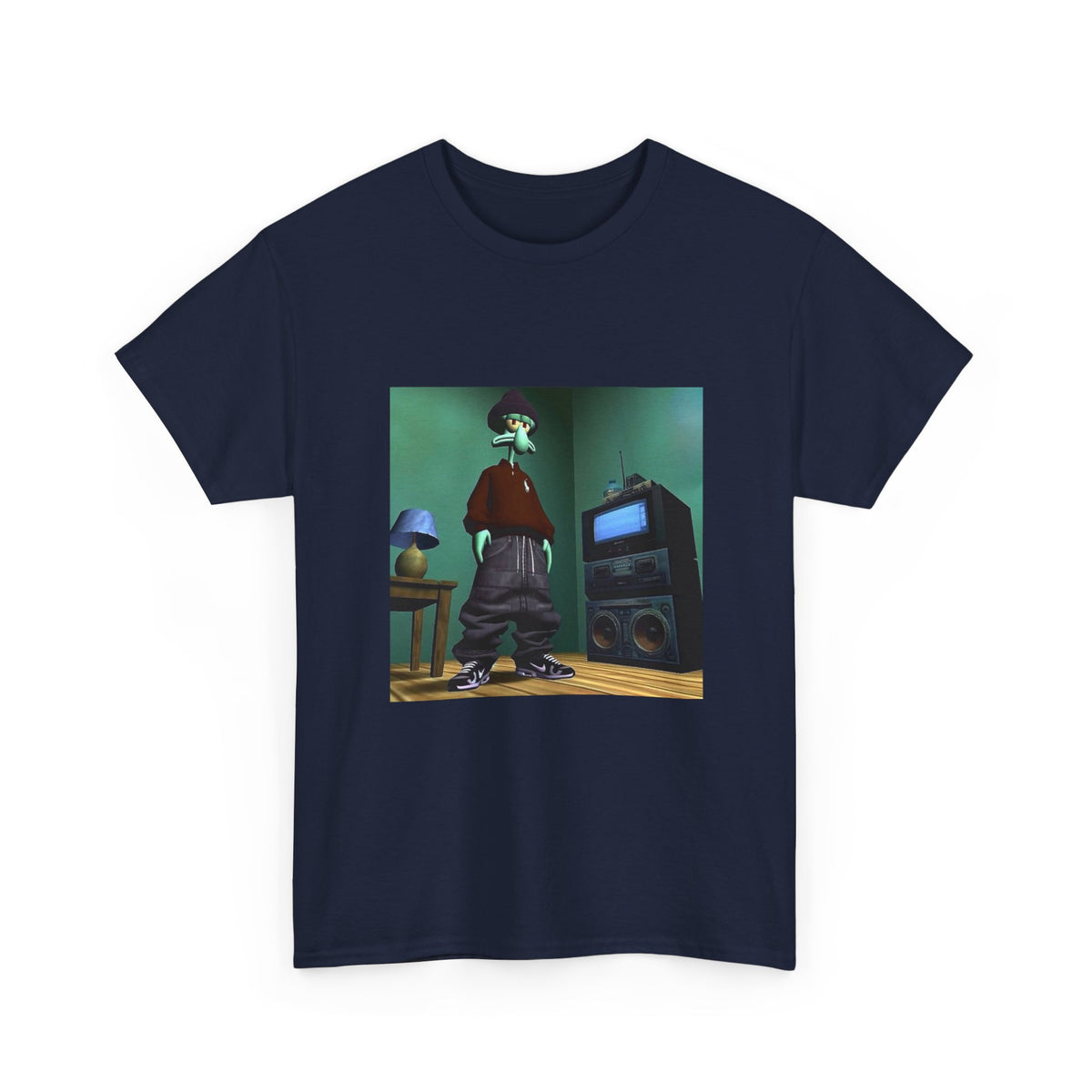 Squidward Drip In The Living Room