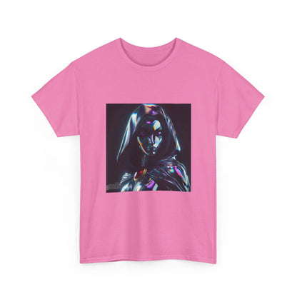 Holographic Raven Sorceress Shimmers Mysteriously