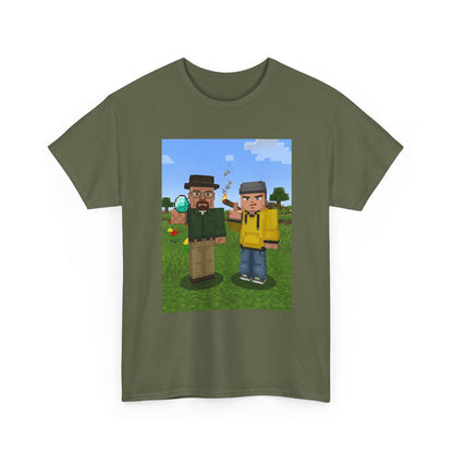 Blocky Chemist And Apprentice Smoking