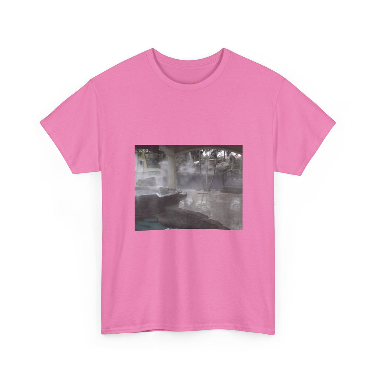 Neon Resin Flow Graphic Tee