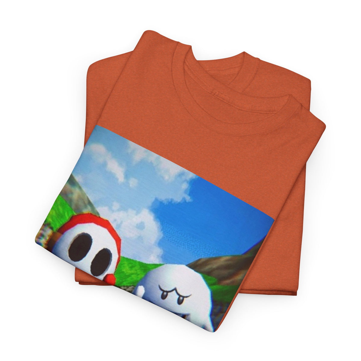 Shy Guy And Boo Flipping Off Tee