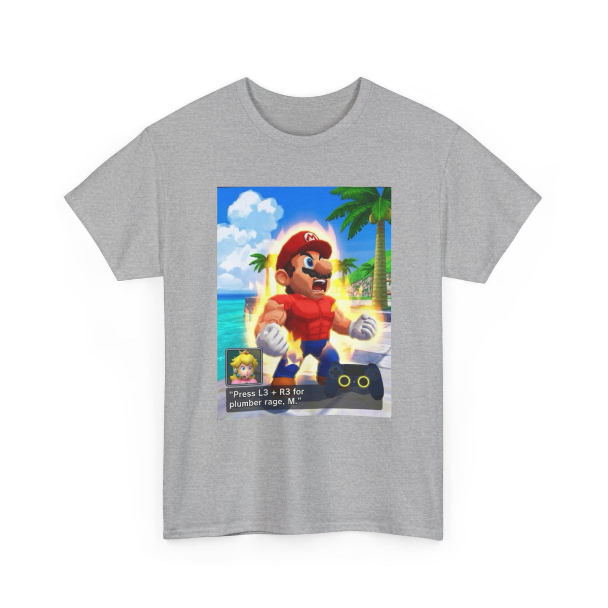 Super Buff Mario Power-Up Tee