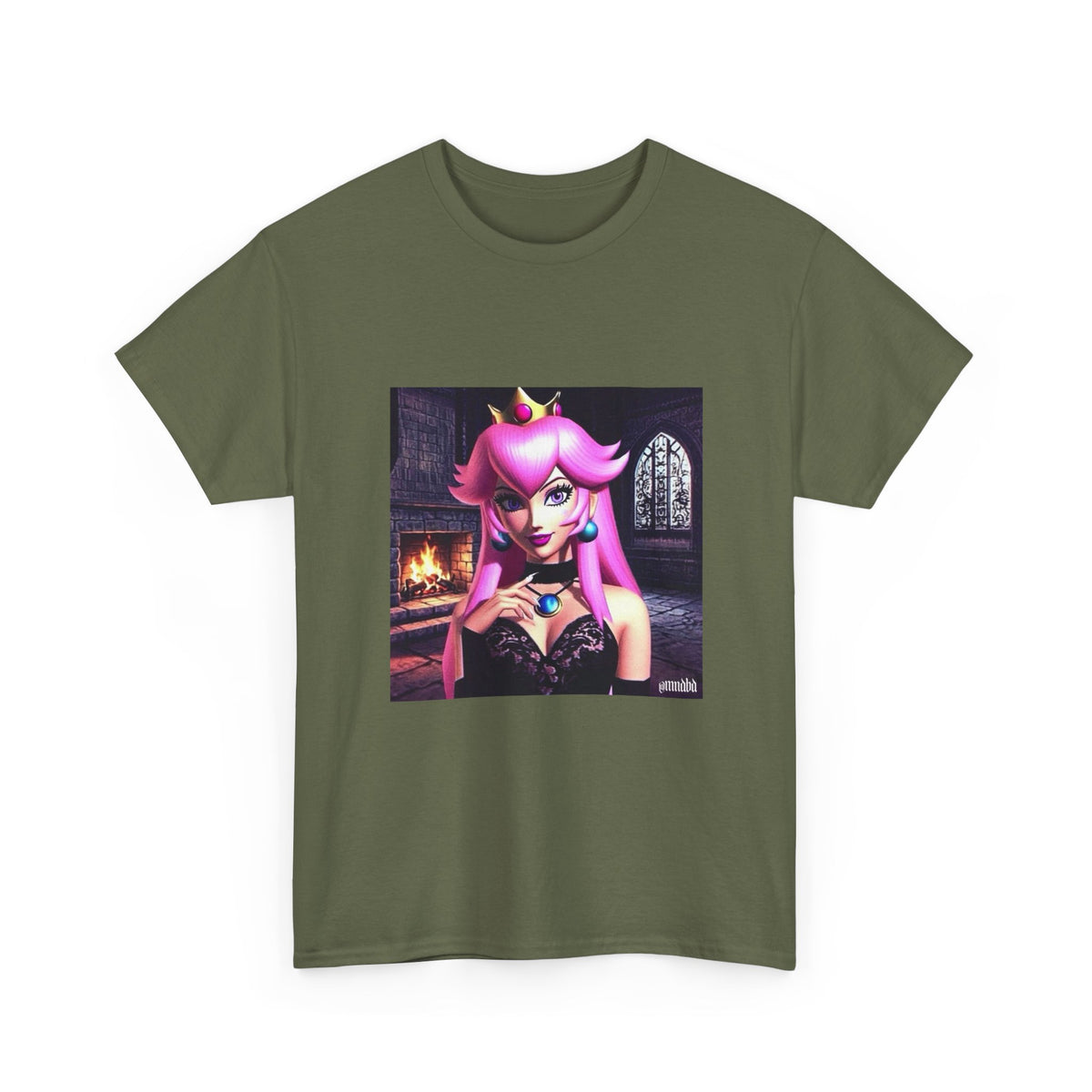 Gothic Pink Princess Peach In Castle