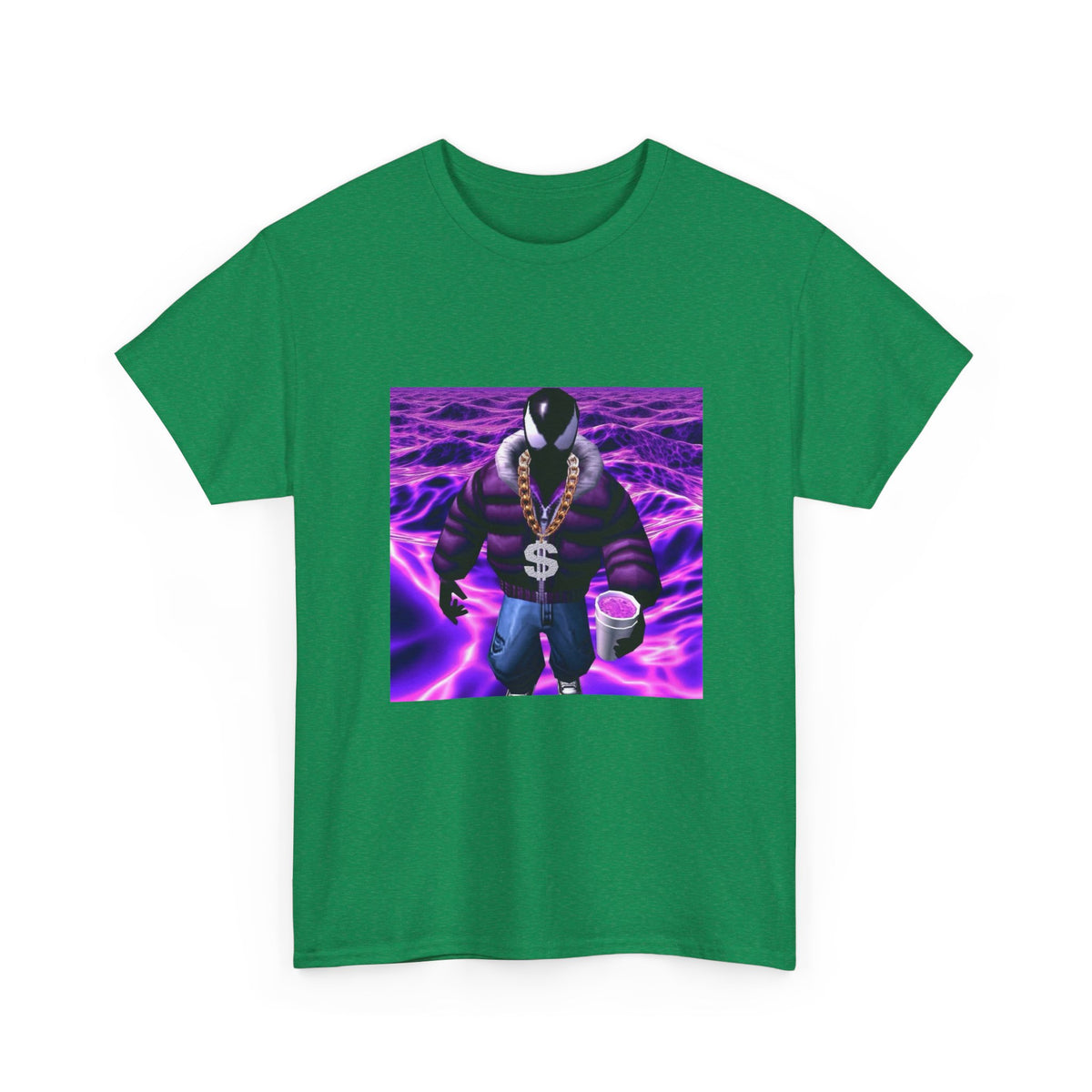 Venom-Like Figure Drippin' In Purple