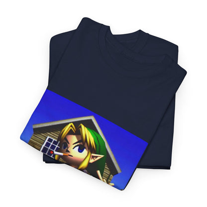 Edgy Hero Smoking And Flipping The Bird Tee