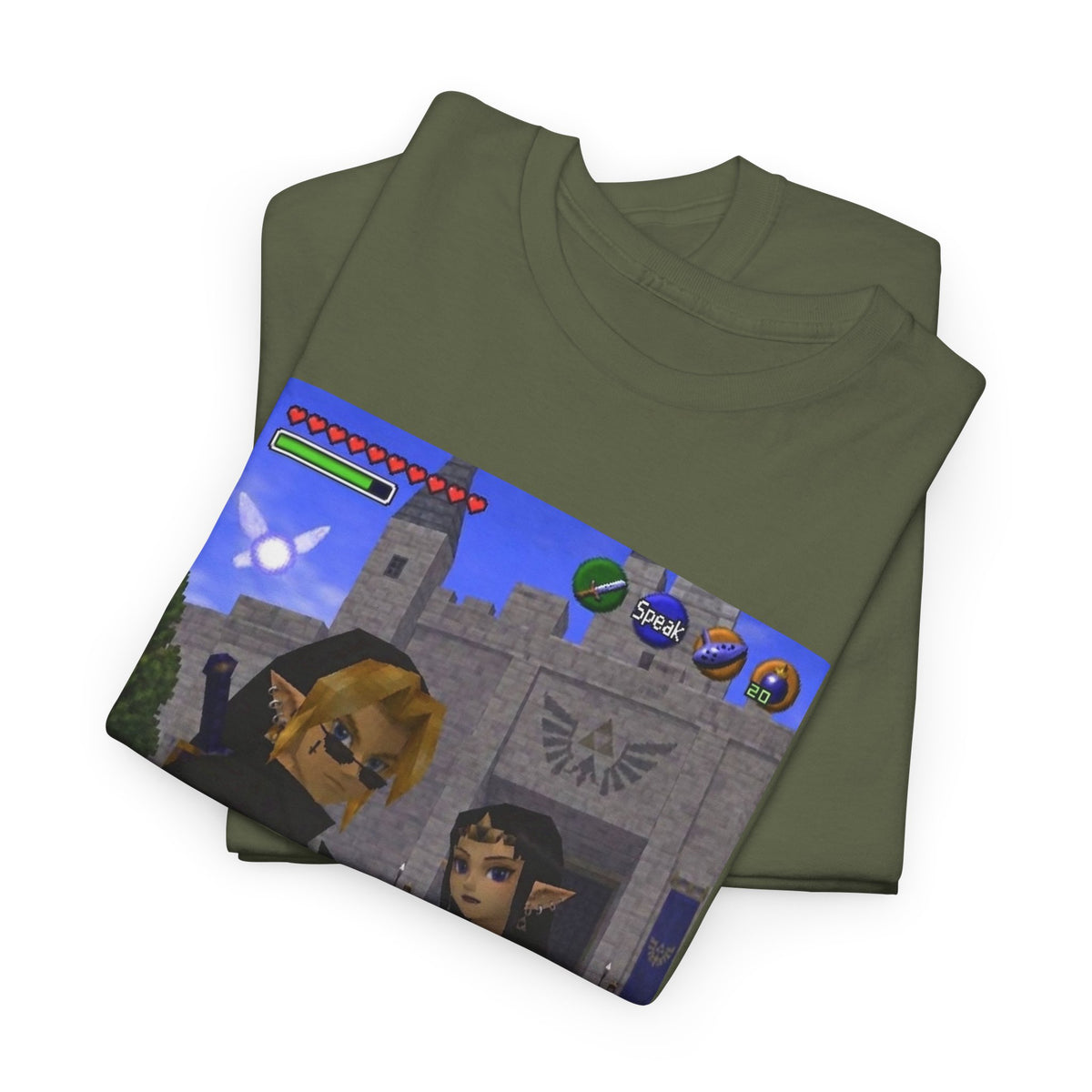 Goth Link And Zelda In Hyrule