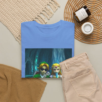 Link And Zelda Hitting The Stash
