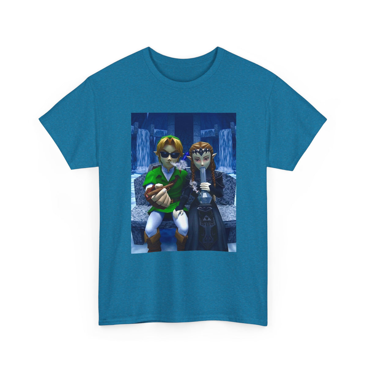Hylian Heroes Chilling in the Ice Cavern