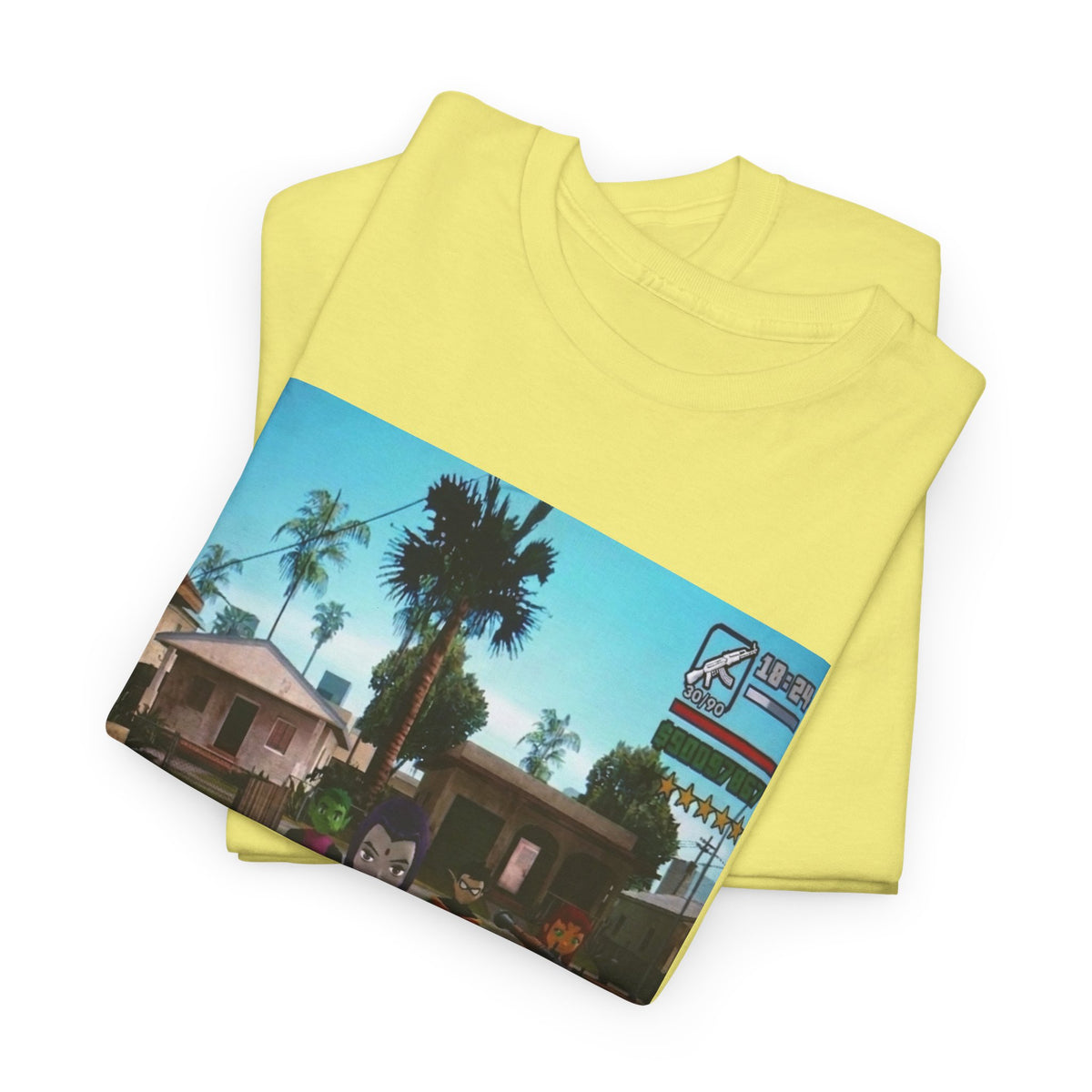 Teen Titans Grand Theft Auto Crossover Tee
