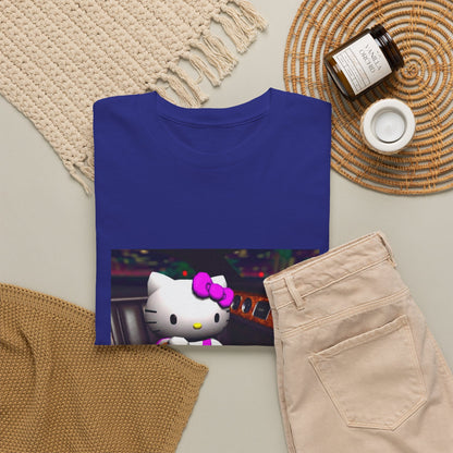 Hello Kitty Pouring Lean In Car Tee