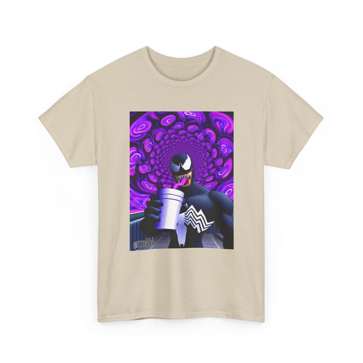 Venom Sipping Lean in Hypnotic Haze Tee