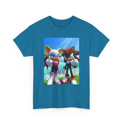 Rouge And Shadow Flipping The Bird Tee (Design 3)