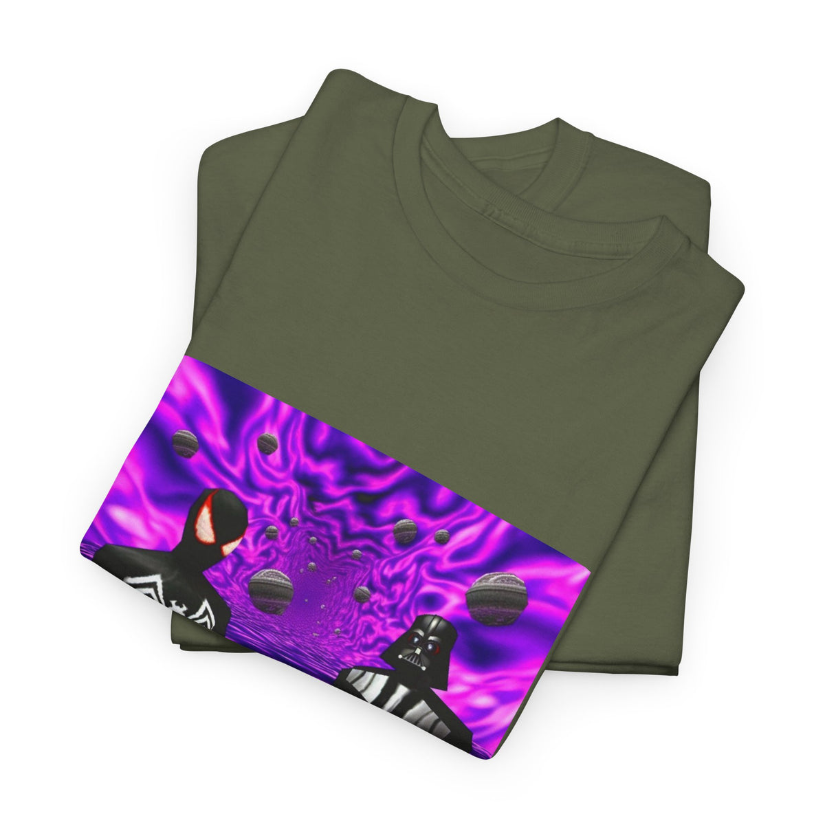 Spider-Man, Darth Vader, And Purple Drank Tee