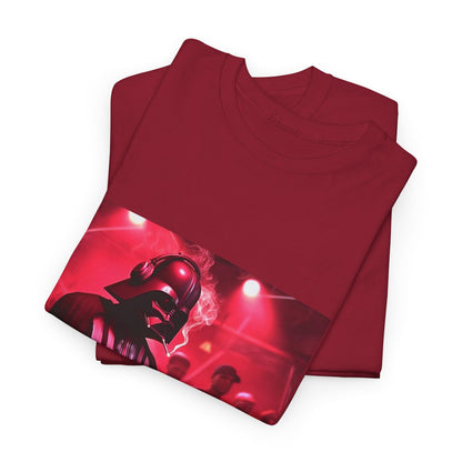 Darth Vader DJ Mixing And Smoking Tee