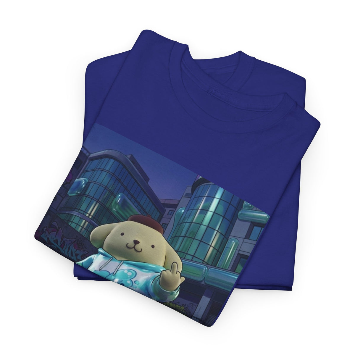 Pompompurin Flips Off In Skateshop City