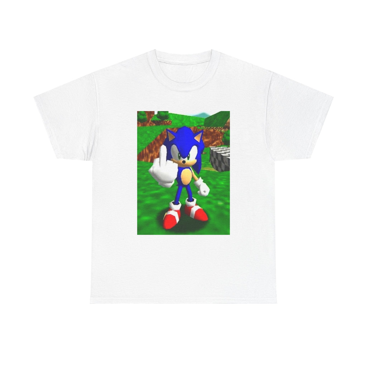 Sonic Gives The Finger Tee
