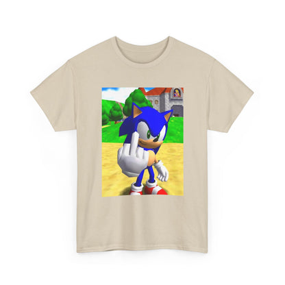 Sonic Flipping The Bird Tee